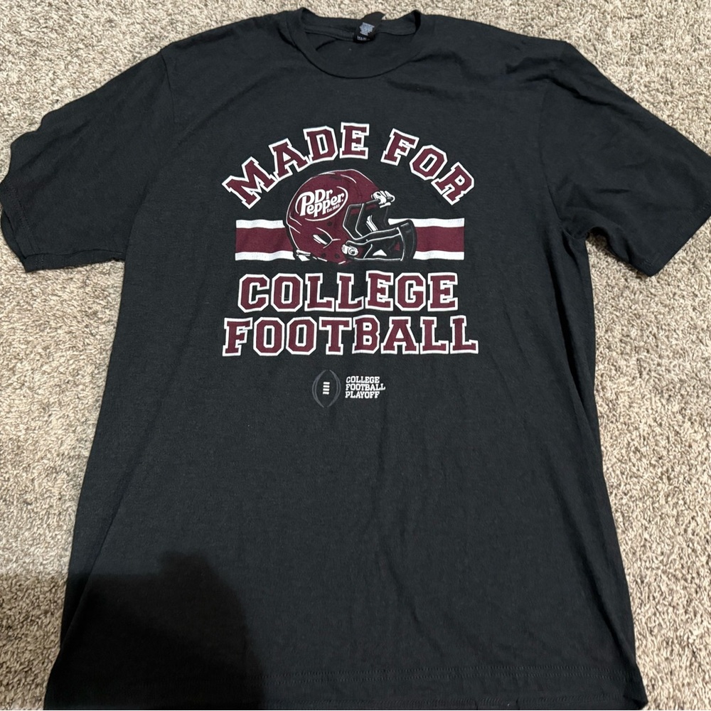 Dr Pepper College Football Tee